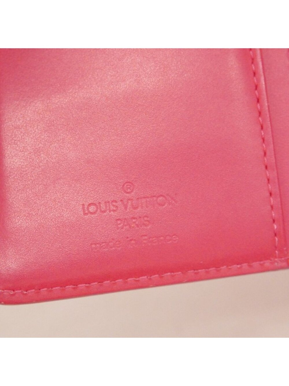 Louis Vuitton Wallet Vernis Portomonevie Viennois Fuchsia Pink - Picture 4 of 10